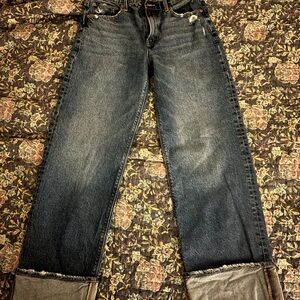 American Eagle Outfitters Dark Blue Flare Jeans